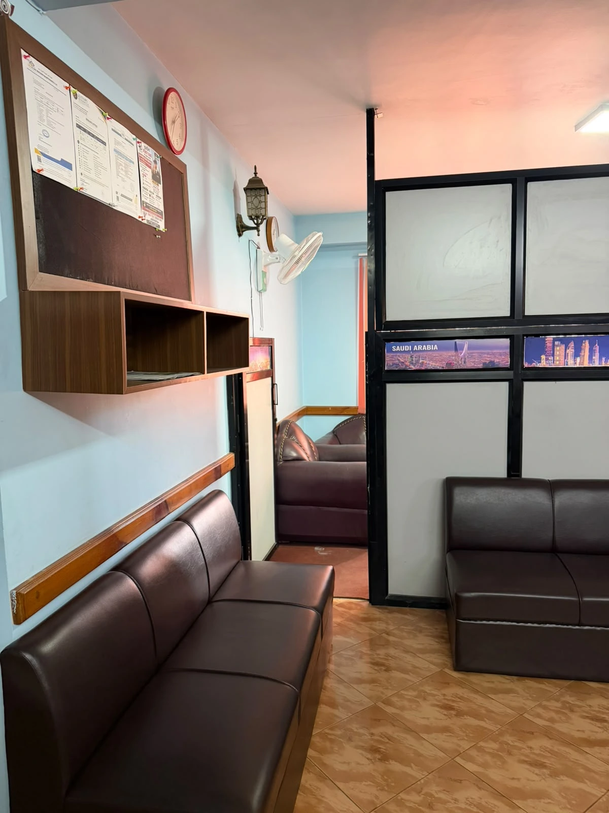 Visitor lounge inside Eurotech